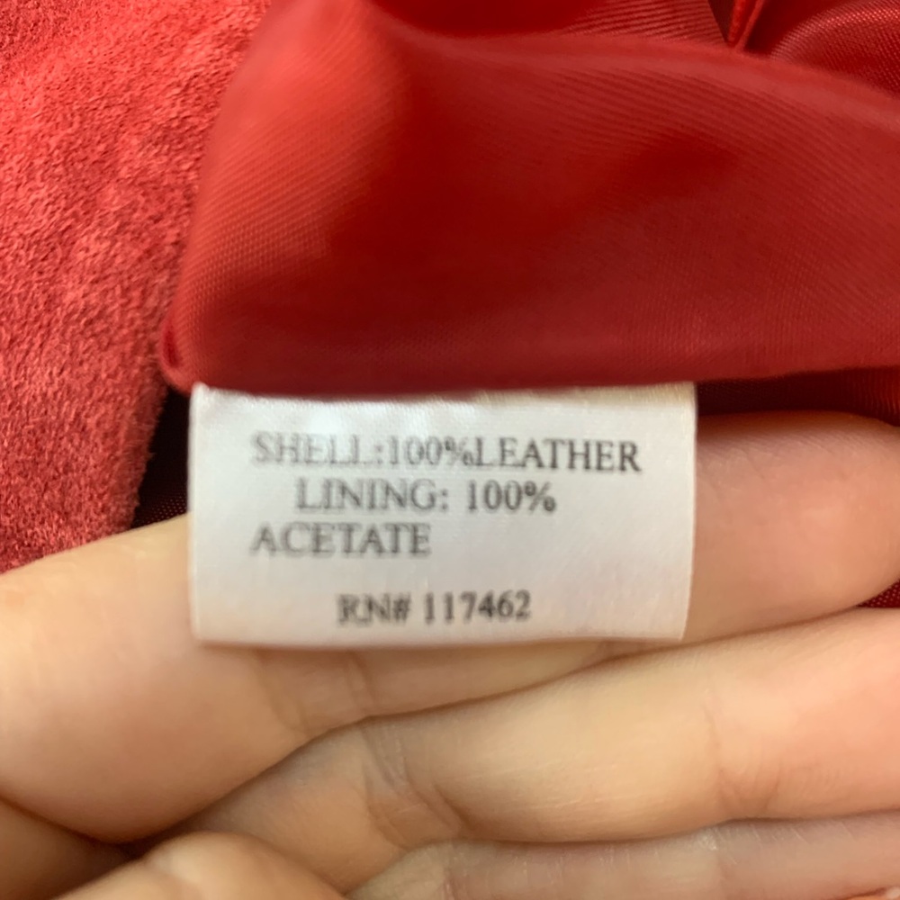 New Frontier suede leather A-Line Skirt SZ10 - Picture 4 of 10